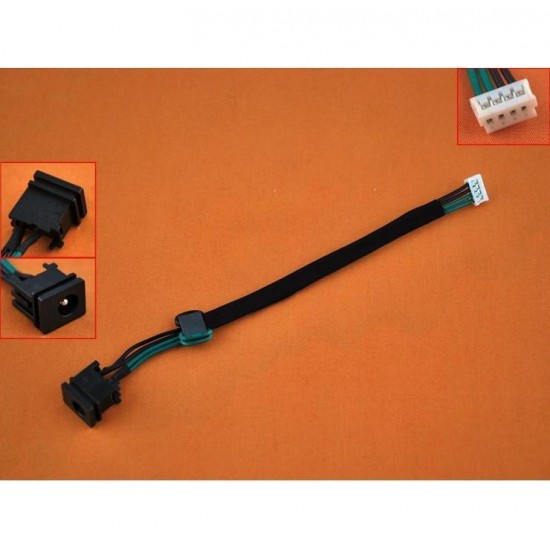 CONECTOR DE CORRIENTE CON CABLE TOSHIBA SATELLITE C650 L505 SERIES TOSHIBA 13595